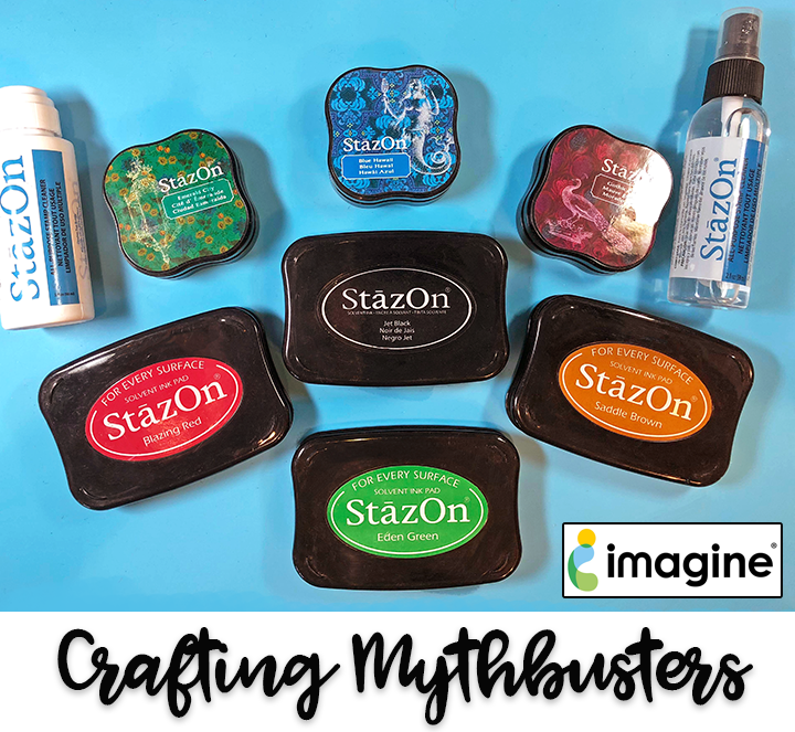Mythbusting - StazOn Cleaner with Clear Stamps
